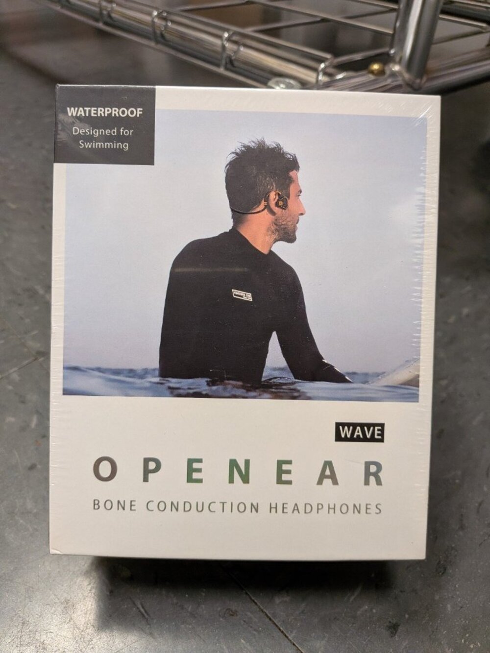 OPENEAR Wave Bone Conduction Headphones IP68 Waterproof 32GB Swimming NEW